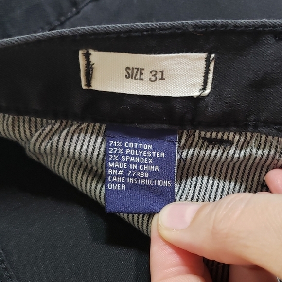 Madewell Pants Size 31 Black / Grey  9" rise - Picture 6 of 10